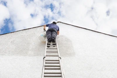 Peinture extérieure à Louvrechy — façades et ravalement